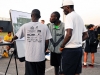 Participants of the 5-kilometer run at Fort Campbell’s Sabalauski Air Assault School, look at a map to familiarize themselves with the route. (US Army Photo by Pfc. Jasmine Aguilar, 2nd BCT PAO, 101st ABN.DIV.)