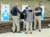 Judges determining scores