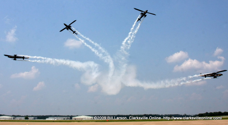 The Army Aviation Heritage Foundations Sky Soldiers Cobra Demonstration Team at Week of the Eagles. The Army Aviation Heritage Foundations Sky Soldiers Cobra Demonstration Team at Week of the Eagles.