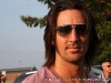Jake Owen speaks with the press shortly before he goes on stage at the Salute the Troops Concert at Fort Campbell, KY