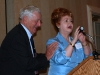 John Seigenthaler Sr. shares a laugh with Patricia Winn