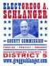 Gregg Schlanger Campaign Poster