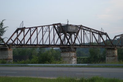 The RJ Corman Railroad Bridge