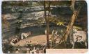 A hand colored postcard of festivities at Dunbar Cave in Clarksville, Tennessee