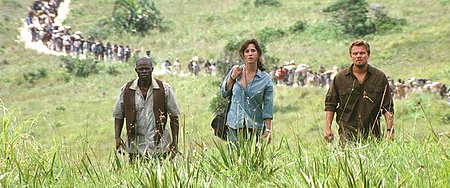 A scene from the movie Blood Diamond