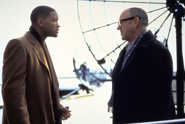 Gene Hackman and Will Smith in Enemy of the State