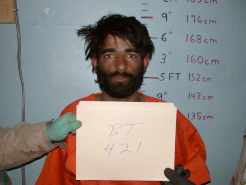 Detainee mugshot