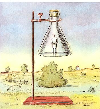 Patenting Life: (Flask Illustration by Peter Till )