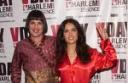 Eve Ensler with Salma Hayek