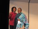 Gail Robinson-Oturu and Dr. Bernice Johnson Reagon