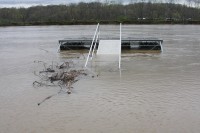 Fairground boat dock