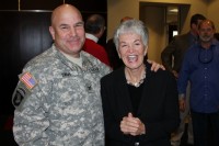 Senator Kurita with Fort Campbell’s Colonel Swope