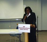 Dr. Merriel Bullock Neal, Esq. Chair of the local DMC Task Force