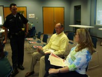 Council Members James Lewis and Deanna M.McLaughlin