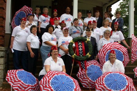 The Women Veterans of America, Chapter #20 at Fort Donelson National Cemetary in 2008