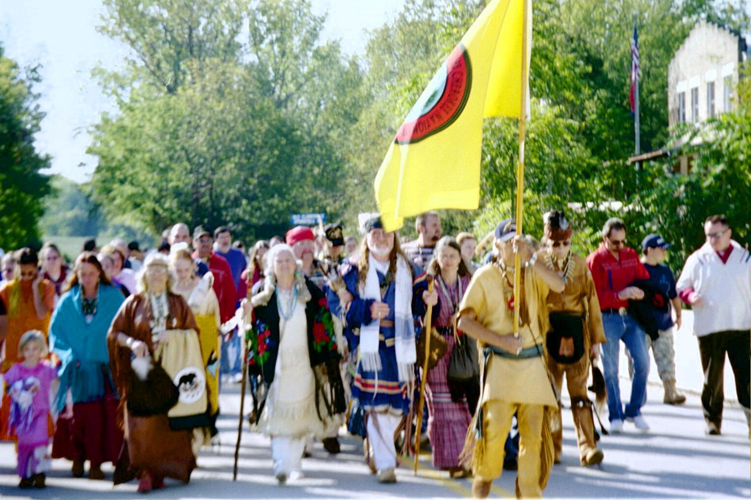 Commemorative Trail of Tears Walk moves on to Pow Wow grounds