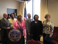 Mayor Johnny Piper, Clarksville Naacp President Jimmie Garland, Gloria J. Sweet-Love, TN State NAACP President, Dr. Werner Dickinson, Vice President TN NAACP, Ms. Gloria J. Sweet-Love, Gloria J. Sweet-Love, TN State NAACP President, Daphne Nelson, Administrative Assistant TN NAACP State Conference of Branches, Montgomery County Mayor Carolyn P. Bowers