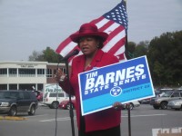 State Senator Thelma Harper stumps in Clarksville