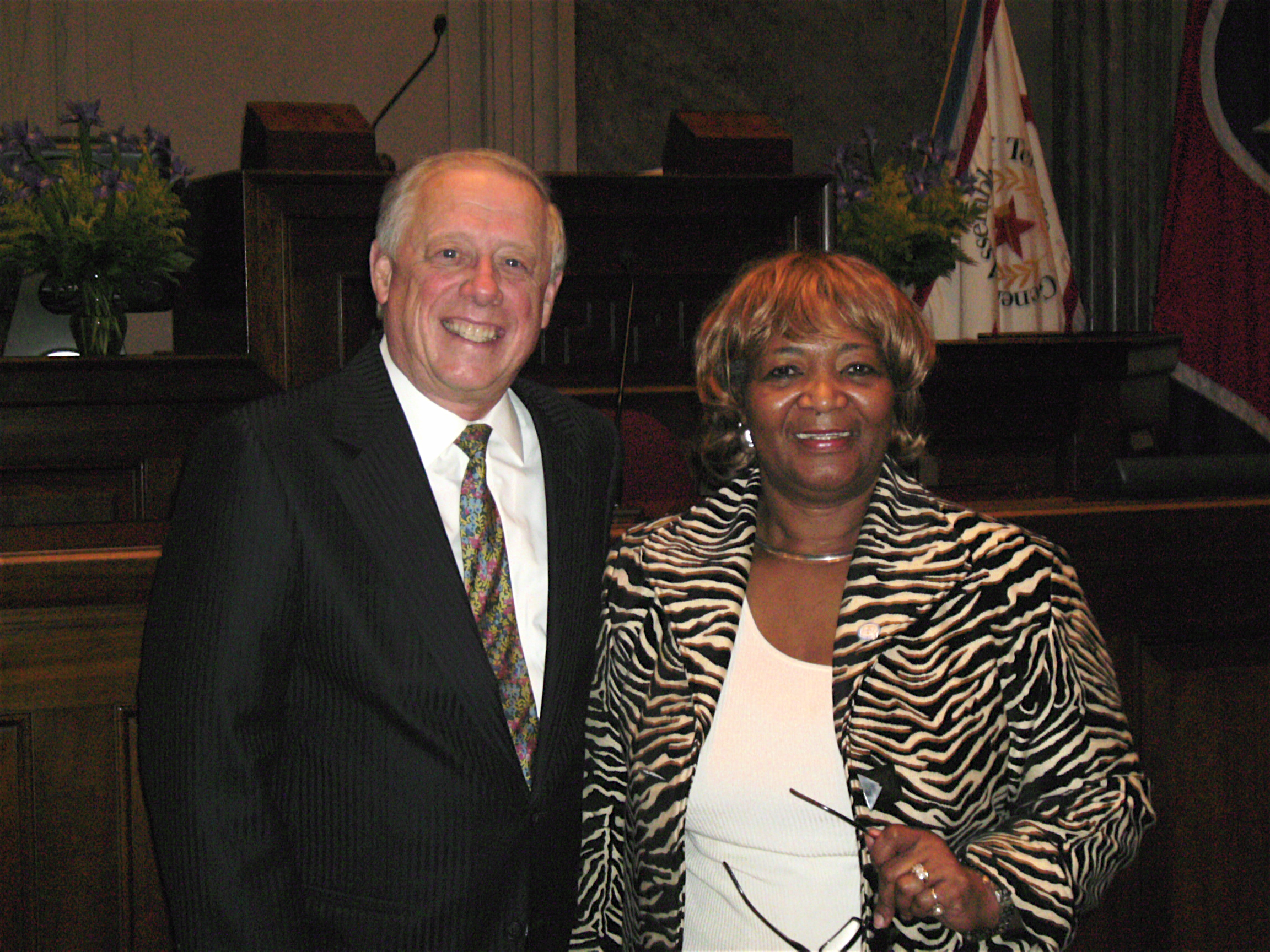 TN Gov. Phil Bredesen with State Conf. Pres. Gloria Sweet-Love