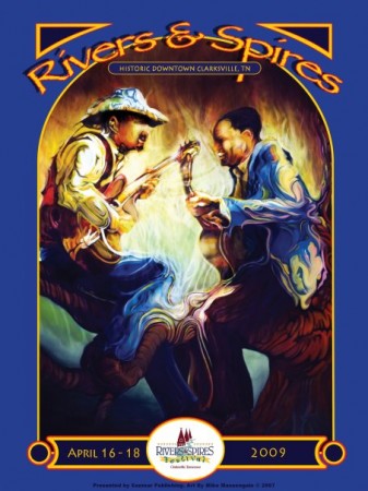 2009 Rivers and Spires Poster