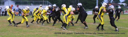 Clarksville Fox Women's Full Contact Football team