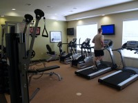 Have a real workout in the Fitness center in the Clubhouse