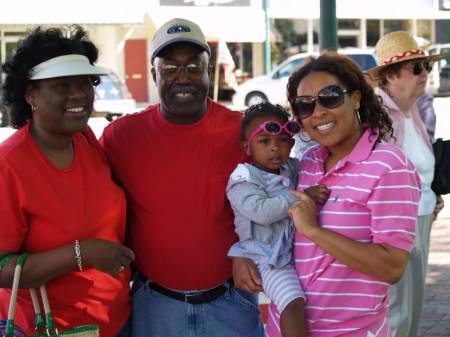 Happy faces at the Children's Parade