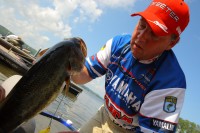 Day 1 Alton Jones of Waco, TX. Marine Formula STA-BIL Southern Challenge 2009 Bassmaster Elite Series