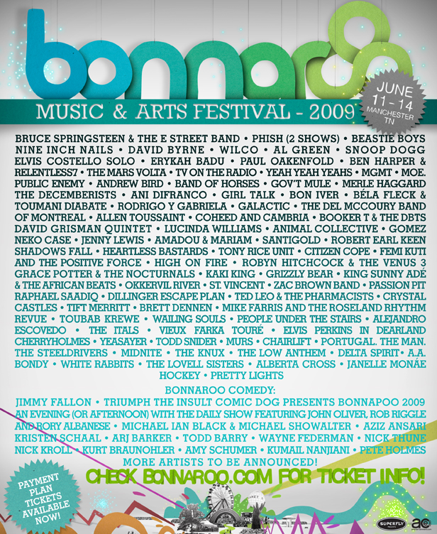 bonnaroo-2008-lineup