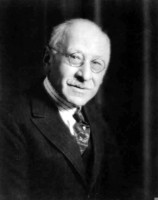 Chicago philanthropist Julius Rosenwald, CEO of Sears, Roebuck and Company