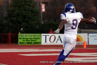 Tennessee Tigers Wide Receiver Marquez Williams scoring the second touchdown of the game