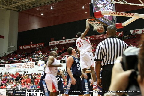 John Fraley scoring for APSU John Fraley scoring for APSU