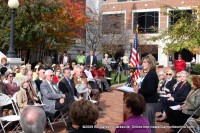 Congresswoman Marsha Blackburn addresses the crowd