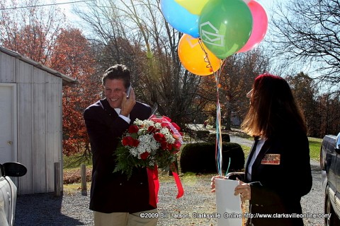 Cindy Milliron being notified by phone that she won $10,000 from Publishers Clearing House