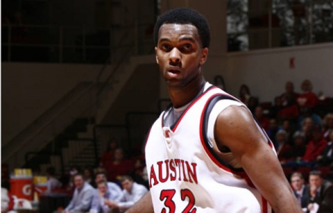 Justin Blake scored a career-best 15 points in his second career start. (Lois Jones/Austin Peay)