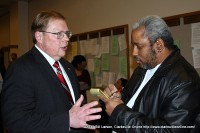 Roger Maness speaking with Clarksville Online Reporter Terry McMoore