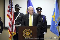 District Attorney General John Carney addresses the attendees