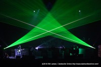 The impressive laser light show