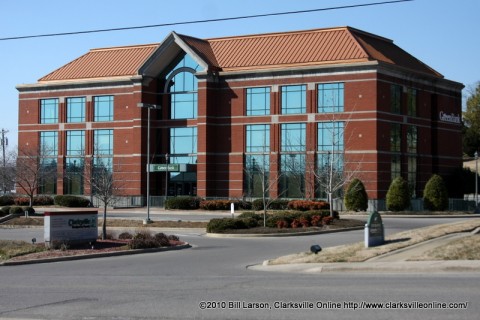 The Clarksville Area Chamber of Commerce is located in the Green Bank building in Downtown Clarksville, TN