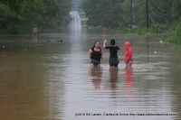 Don't go wading in flood waters