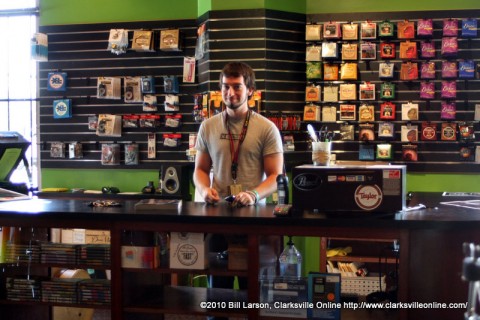 Lloyd is waiting to serve you at Mary's Music Store Lloyd is waiting to serve you at Mary's Music Store