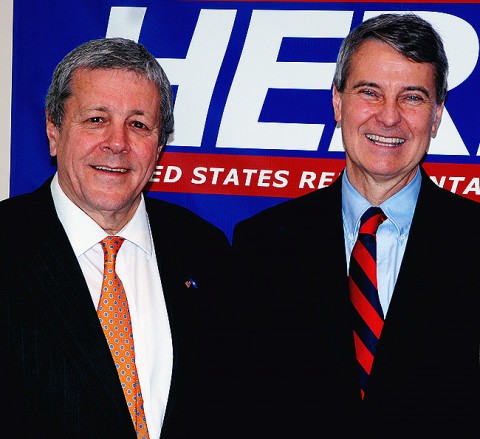 Congressman John Tanner (left), a founding member of the fiscally conservative Blue Dog Coalition, with congressional candidate Roy Herron. Tanner says Herron received the endorsement of the Blue Dogs for his willingness to stand up to leadership of both political parties in the interest of true fiscal responsibility. Congressman John Tanner (left), a founding member of the fiscally conservative Blue Dog Coalition, with congressional candidate Roy Herron. Tanner says Herron received the endorsement of the Blue Dogs for his willingness to stand up to leadership of both political parties in the interest of true fiscal responsibility.