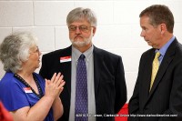 Nellynn Henson, Larry Carter, and State Representative Joe Pitts