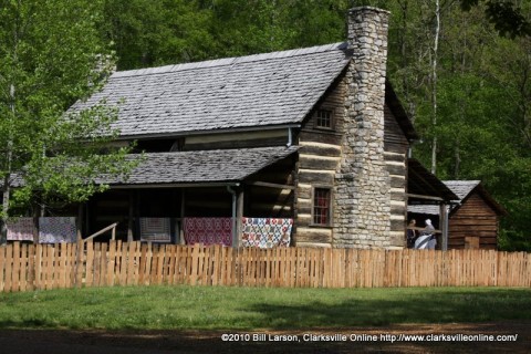 One of the main buildings at the Homeplace at LBL.