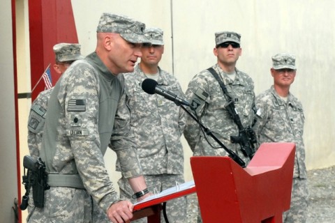 U.S. Army Lt. Col. Richard Ullian. (Photo by U.S. Army Pfc. Chris McKenna, 3rd Brigade Combat Team)