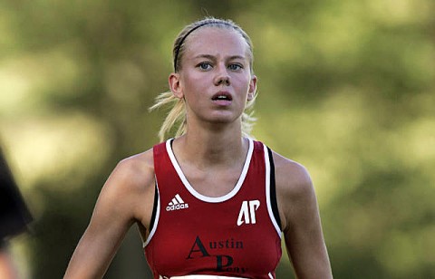 Junior Alyssa Molnar finished fifth among Lady Govs runners at the Greater Louisville Cross Country Classic, Saturday. (Courtesy: Keith Dorris/Dorris Photography)