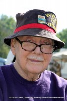 A WWII veteran at the 2009 Powwow