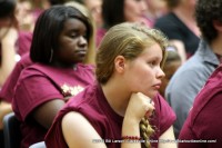 APSU 1000 Students listening to Erin Gruwell speaking