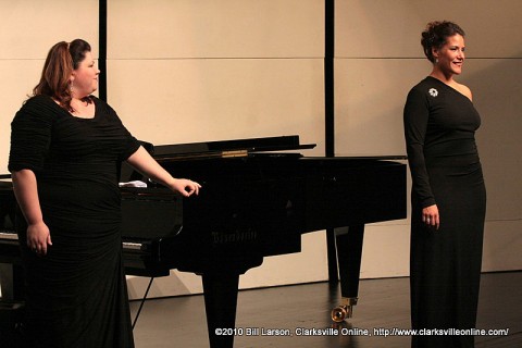 Pianist Joy Schreier and Soprano Danielle Talamantes