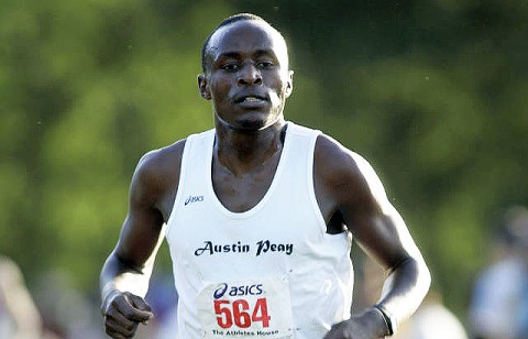 Sophomore Geofrey Kosgei finished 11th at the Fast Cats Classic, Saturday. (Courtesy: Keith Dorris/Dorris Photography)